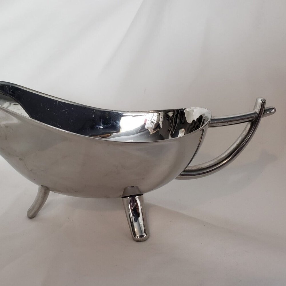 Mikasa Silver Metal Gravy Boat